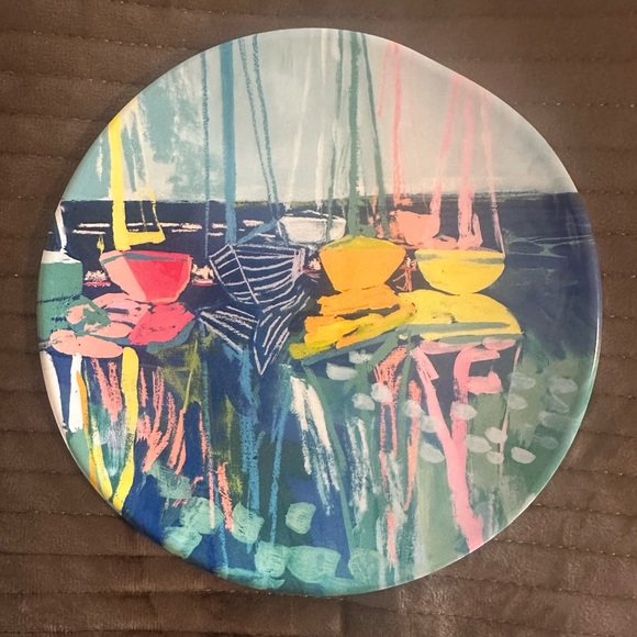 Anthropologie Blakely Made for Anthropologie Tropical Beach Plates Set - Picture 5 of 10